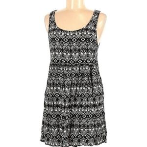 H&M black, white dress